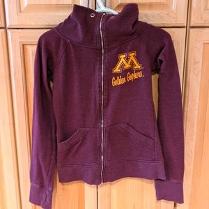 Minnesota Golden Gophers Zip Up Sweatshirt